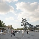 MAIN ENTRANCE SHOWING MUSEUM SQUARE
